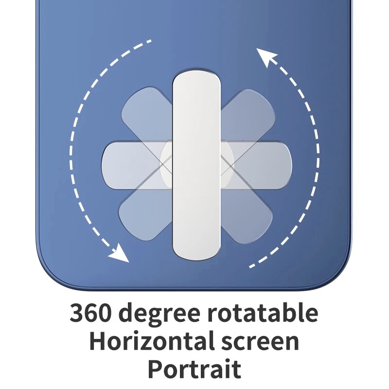 Giá Đỡ Điện Thoại/Máy Tính Bảng Bằng Kim Loại Tự Dính Đơn Giản Tiện Dụng