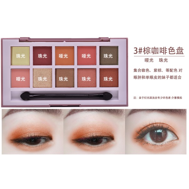 Bảng phấn mắt Lameila 12 màu sắc cổ điển