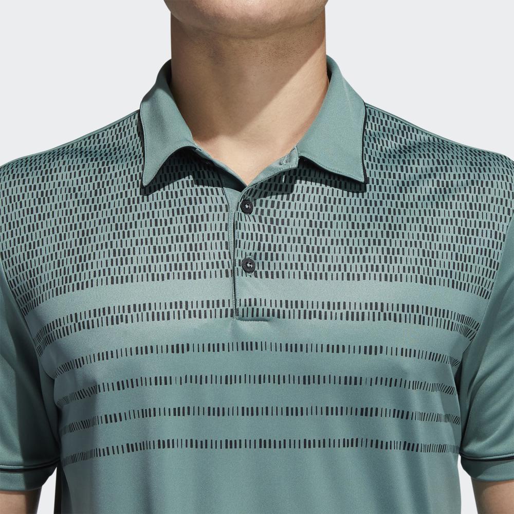 Áo Polo adidas GOLF Nam Áo polo Core Novelty Màu xanh lá FR1173