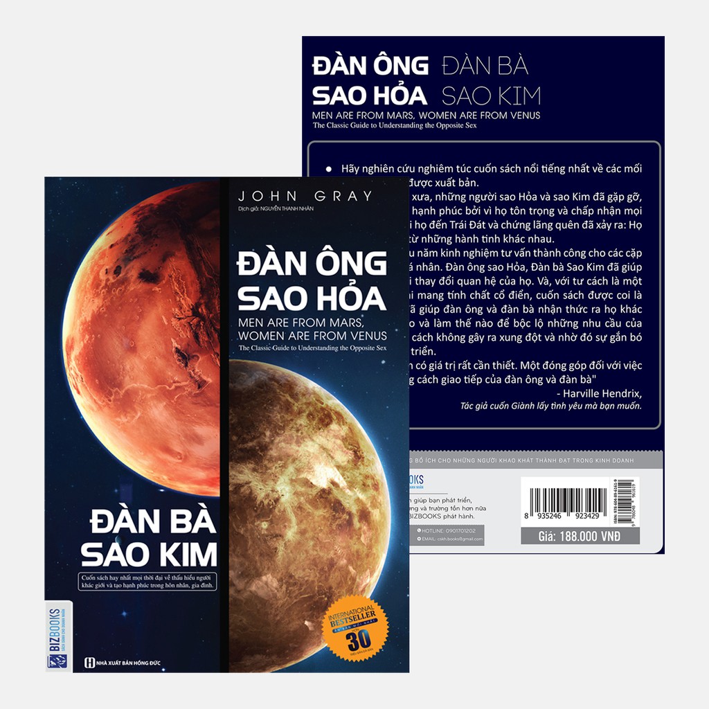 Sách - Đàn ông sao hỏa đàn bà sao kim