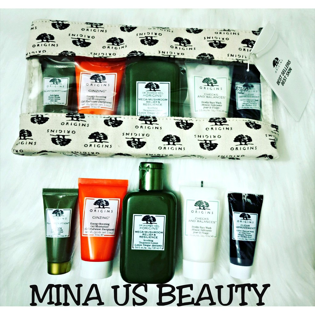 Set dưỡng da 5 món Origins Bestsellers Best Skin Set