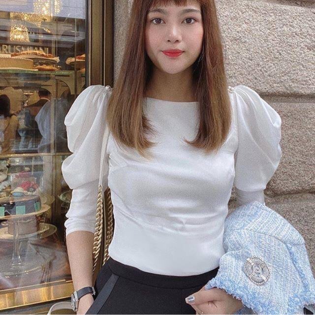 Áo sơ mi tay bồng
