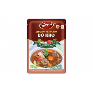 Xốt gia vị hoàn chỉnh bò kho barona 80g