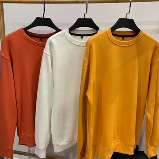 Áo thun dài tay basic / Áo Sweater trơn unisex (nhiều màu)
