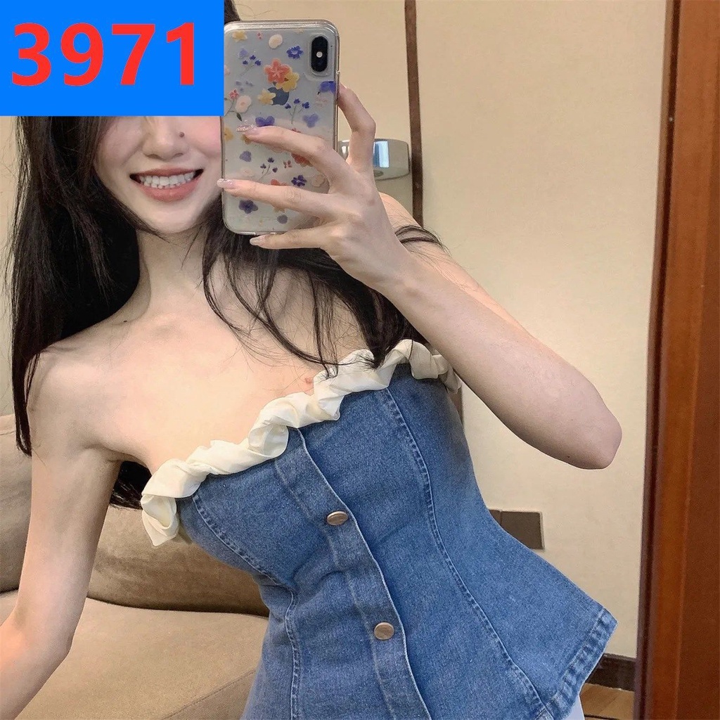 Cross pattern open line sling wearing sweet girl vest design feeling waist top 2022 new style in early spring
