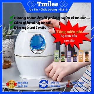 Máy phun sương tạo ẩm, xông tinh dầu, tặng kèm lọ tinh dầu cao cấp