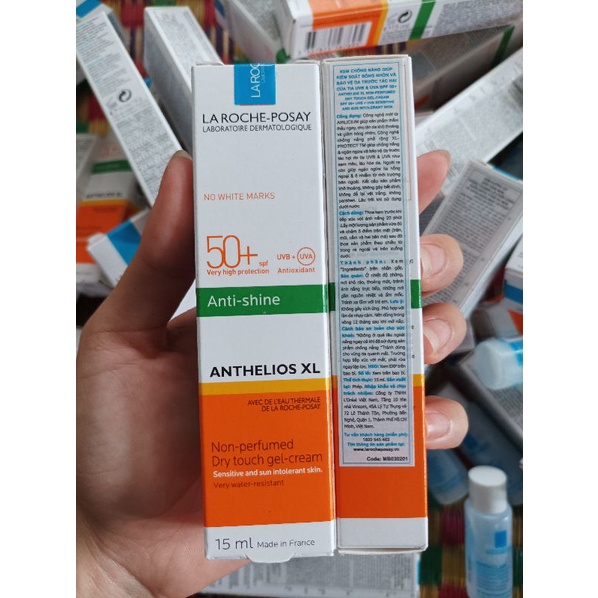 [Date 2024] Kem chống nắng La Roche Posay Anthelios XL 15ml