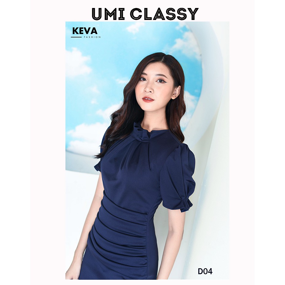 Váy Đầm Dự Tiệc Sang Trọng D04 Umi Classy - Đầm thiết kế cao cấp KEVA SHOP