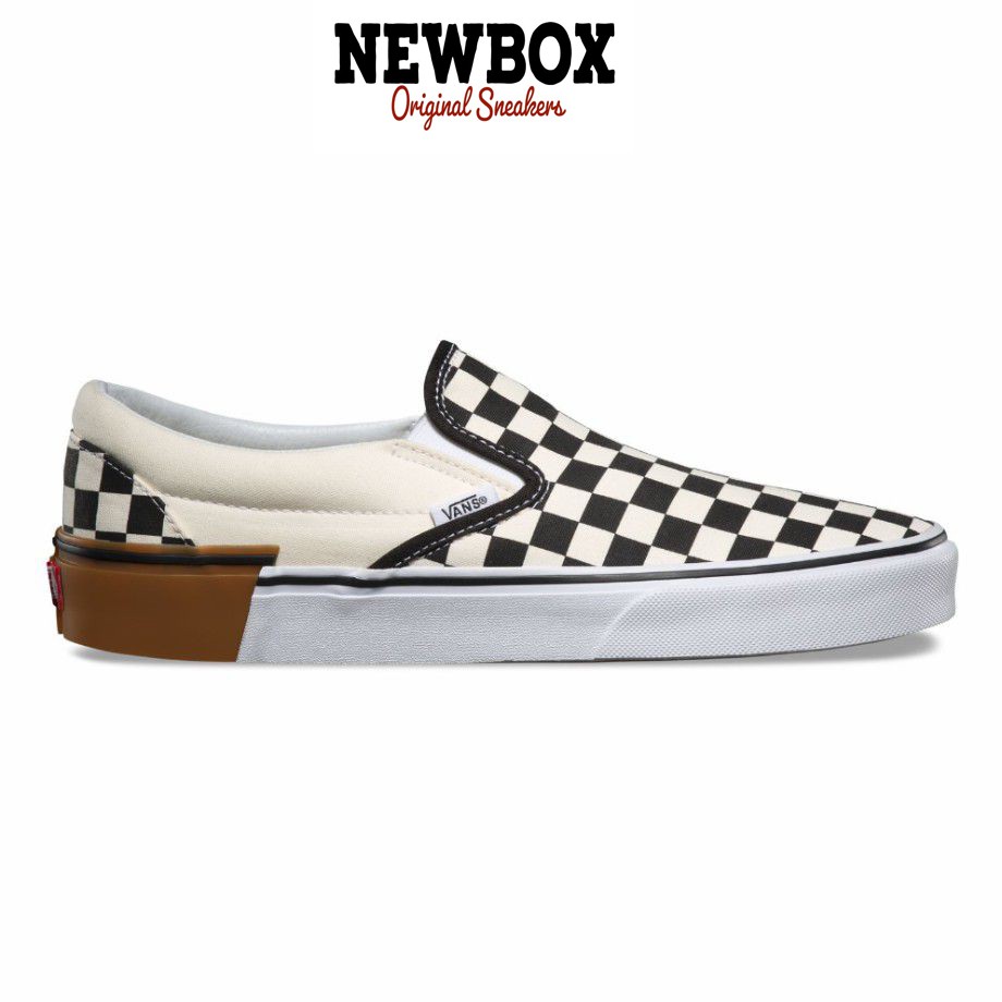 Giày Vans Gum Block Slip On Checkerbroad - VN0A38F7U58