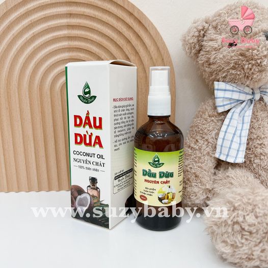 Dầu dừa tinh chất tinh khiết dưỡng mi dưỡng tóc Huyền Thoại 100ml, Suzy baby