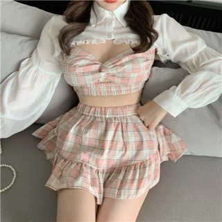 Set áo váy tiểu thư Ulzzang