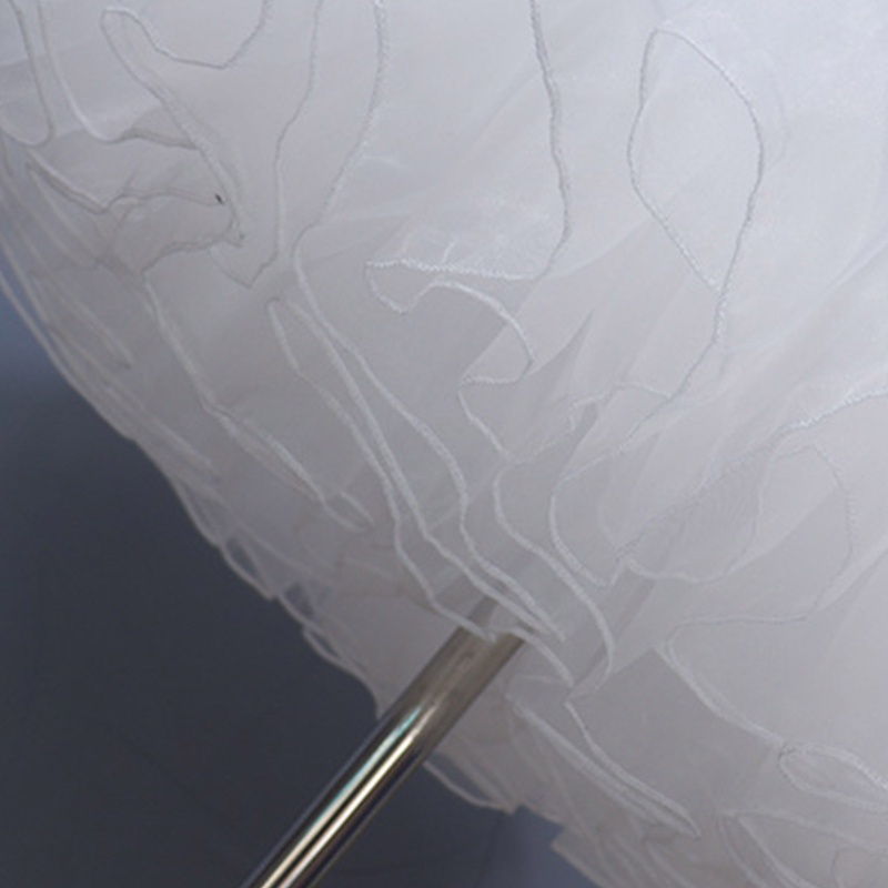 Xiangbao Đầm Cưới Nhiều Lớp Dáng Xòe Không Tay Cho Cô Dâu