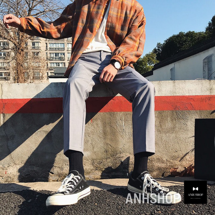 Quần âu nam cao cấp chất vải tuyết mưa , co giãn 4 chiều dáng ôm body chống nhăn ,chống xù tuyệt đối