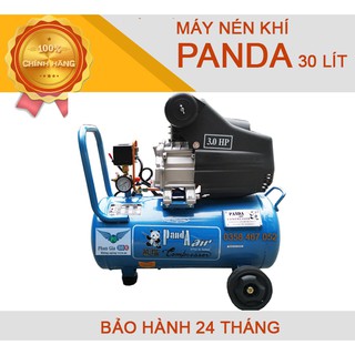 Máy Nén Khí Có Dầu Liền Trục PANDA 3.0 HP 30L, máy nén khí 100% dây đồng
