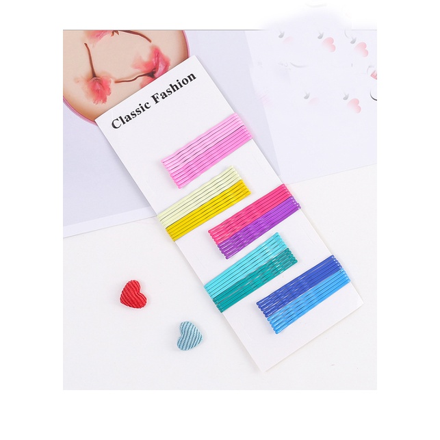 Set kẹp tóc sắc màu cho bạn gái KAH97 ( chọn mẫu )