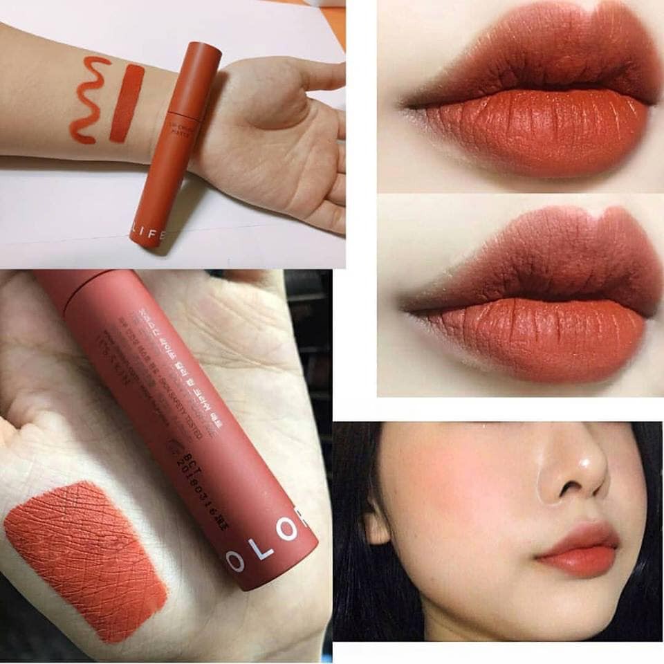 Son Kem Lì It's Skin Lip Crush Matte Life Color