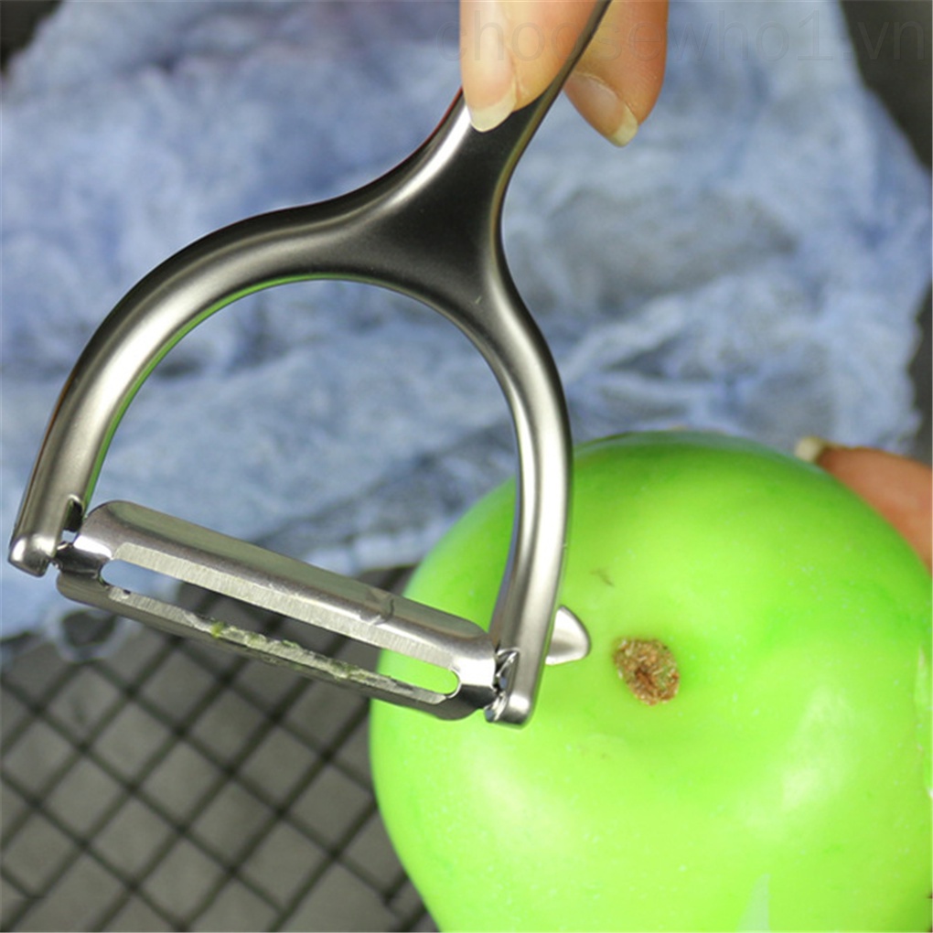 Dụng Cụ Gọt Vỏ Trái Cây Hình Chữ Y Bằng Hợp Kim Kẽm Tiện Dụng Cho Nhà Bếp 1
