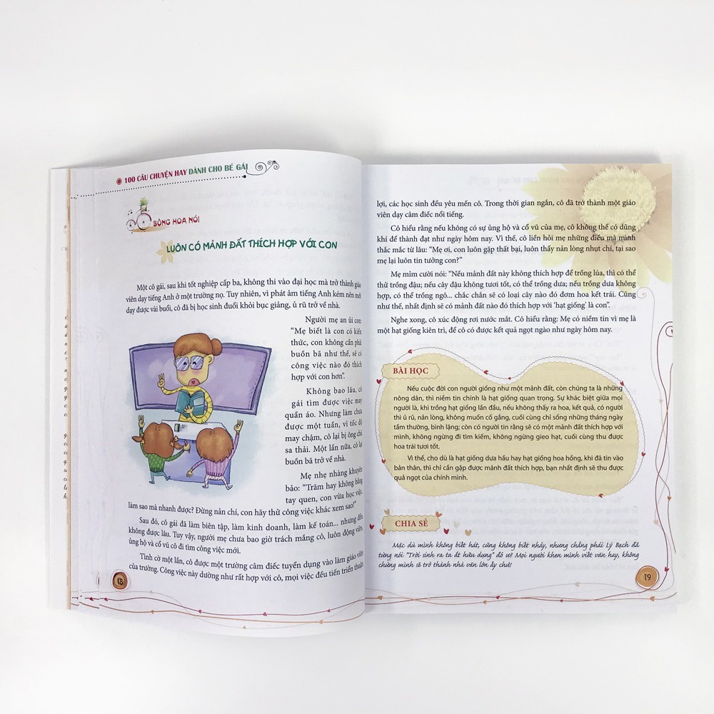 Sách: 100 Câu Chuyện Hay Dành Cho Bé Gái