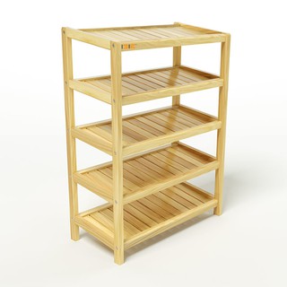 Kệ dép gỗ tự nhiên-100% gỗ cao su tự nhiên