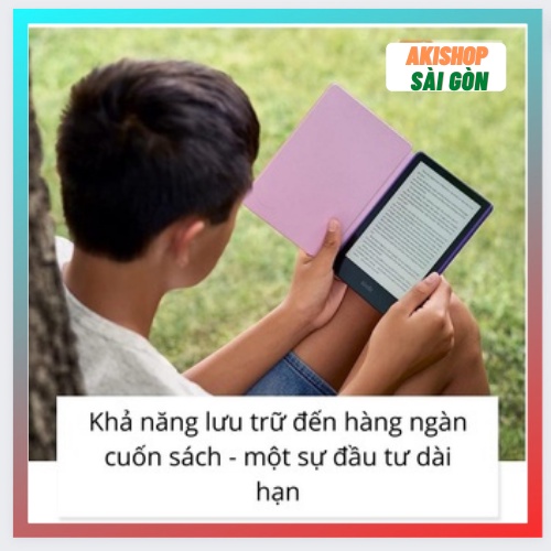 Máy đọc sách Kindle Paperwhite 5 Kid 8GB kèm cover chính hãng