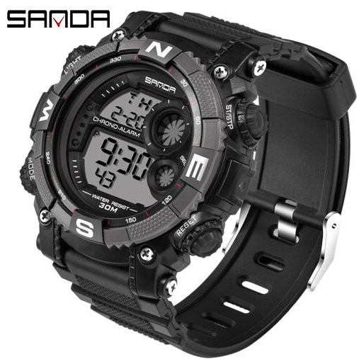 Đồng hồ Nam SANDA 323 JAPANES  Siêu Chống Nước, Máy Nhật BảnĐồng Hồ Nam Chính Hãng, Đồng Hồ Nam Chống Nước