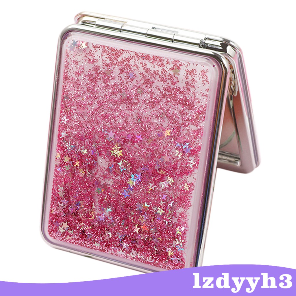 Gương Trang Điểm Hình Tròn Nhỏ Gọn Cầm Tay Trẻ Trung Lzdyyh3