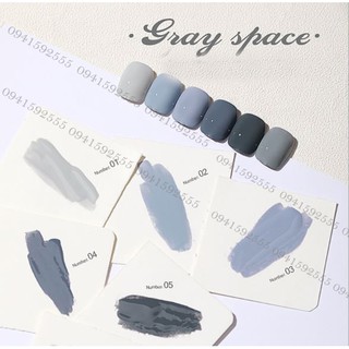 Sơn AS xám Space grey 6 màu HA