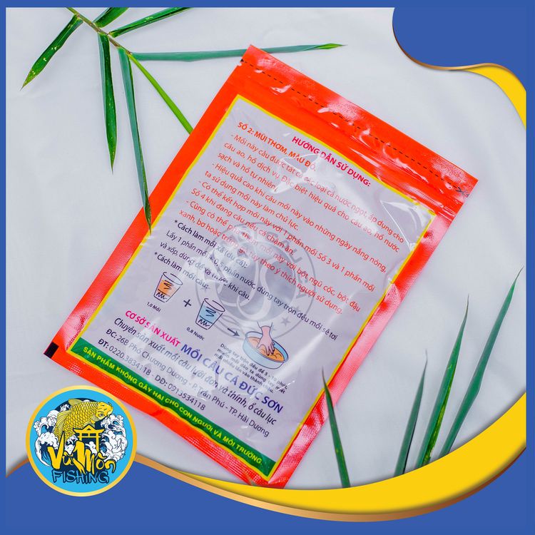 Mồi Câu Cá ĐỨC SƠN Siêu Nhạy Các Loại 250g - Vũ Môn Fishing