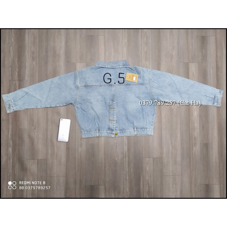 Áo khoác nữ chất jean cao cấp thời trang form dưới 58Kg G5 BB46