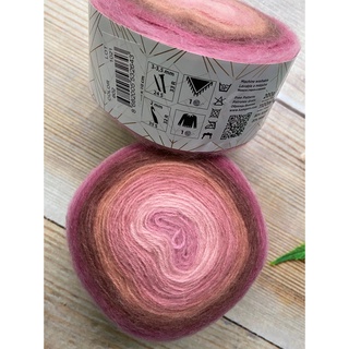 Len papatya angora cake - nhập khẩu từ papatya – kamgarn - 200gram dài 1100m