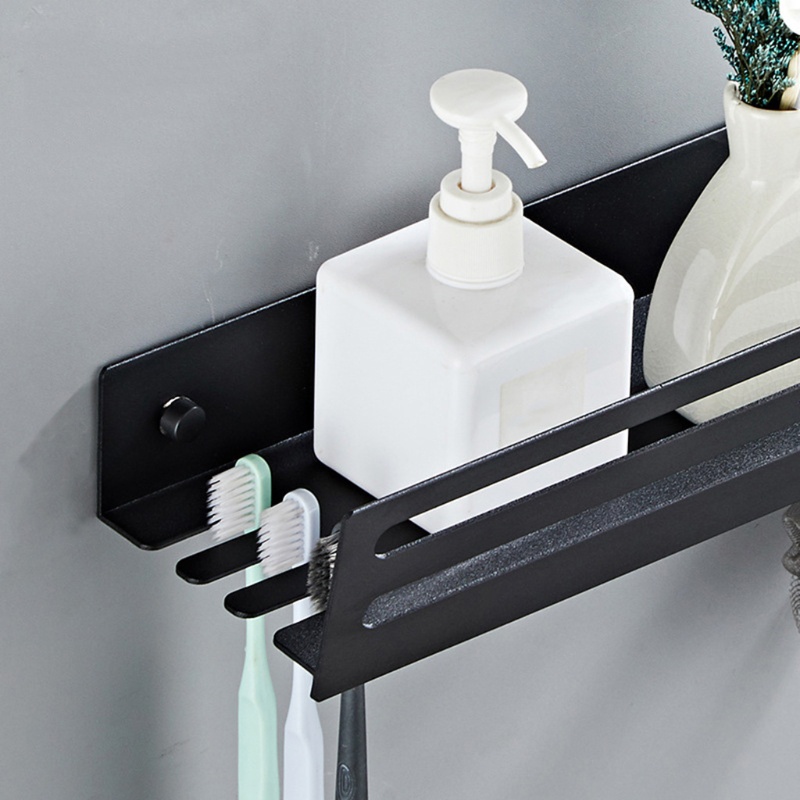 Giá Đỡ Khăn Tắm / Bàn Chải Đánh Răng Gắn Tường Đa Năng Tiện Dụng Cho Nhà Bếp / Phòng Tắm