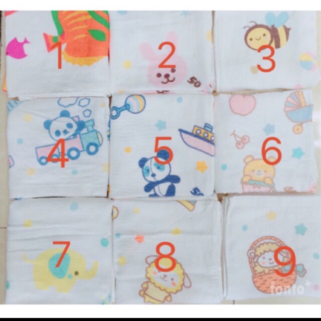 Khăn lau bếp, bát đĩa, cốc chén, khăn lau đa năng, khăn microfiber thấm hút tốt 30x30cm