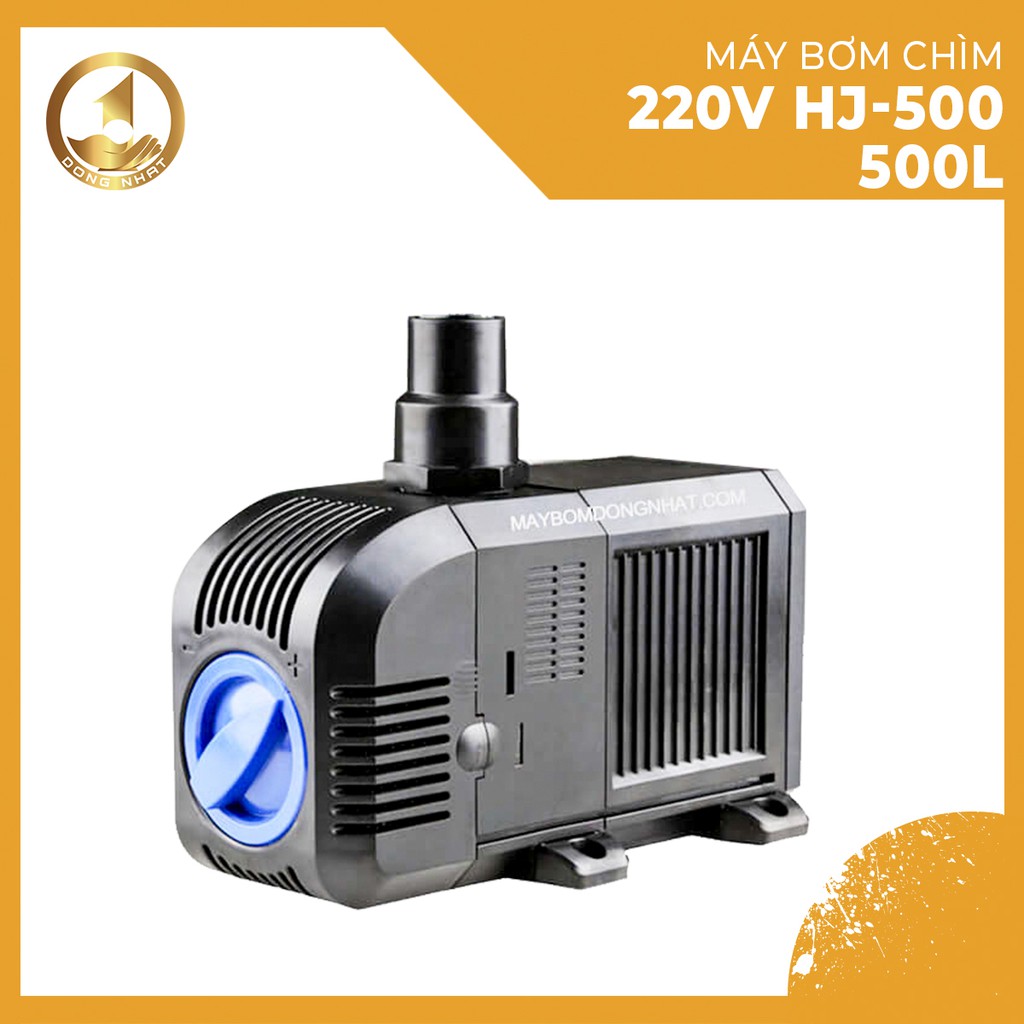 [XÃ CHỈ 2 NGÀY][Nhập mã MAYB001 giảm ngay 5%]Máy bơm chìm SUNSUN 220V 7W HJ-500 500L,Hỗ trợ kỷ thuật trọn đời