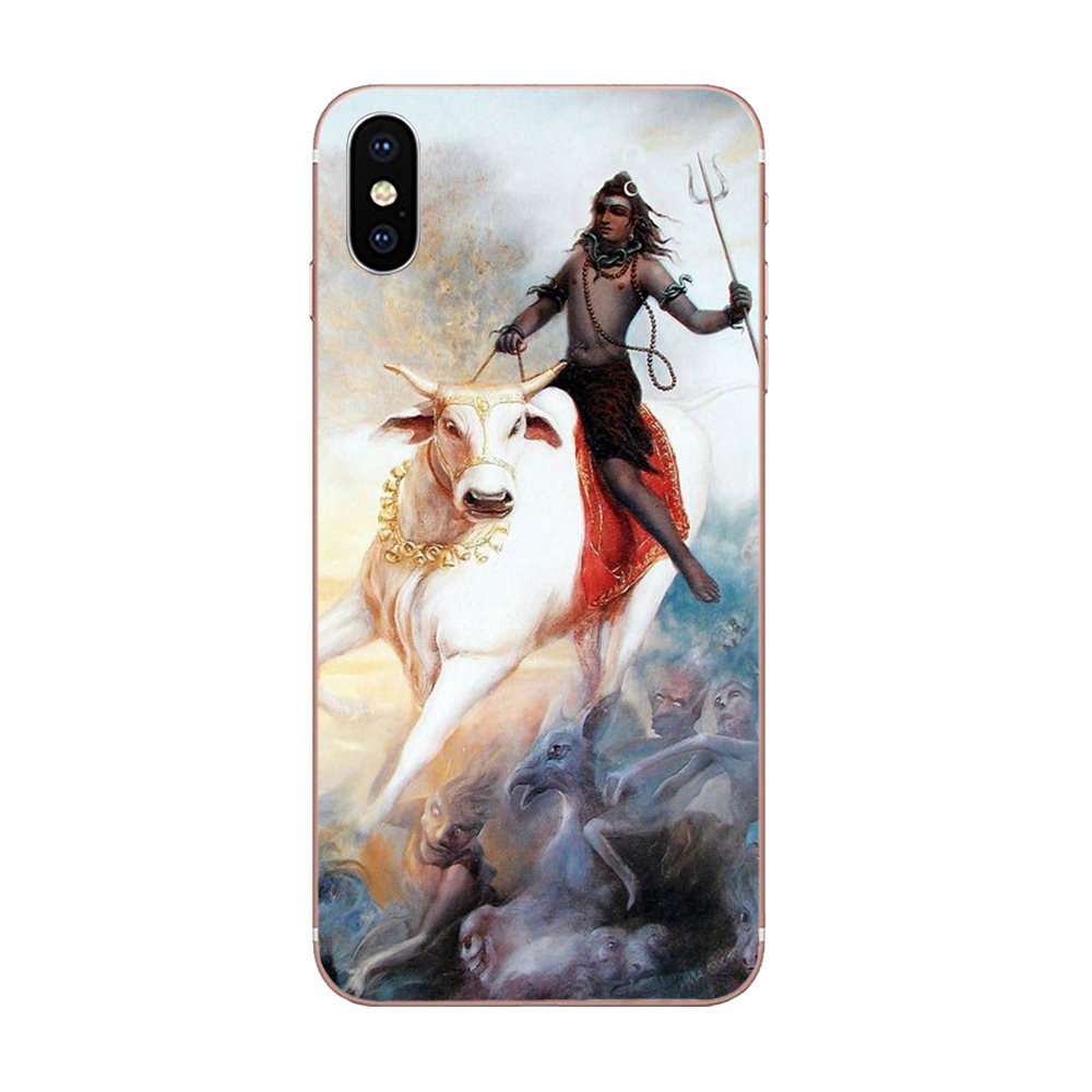 Ốp Điện Thoại Tpu Mềm Họa Tiết Thần Shiva Cho Iphone 11 Pro X Xs Max Xr 4 4s 5 5c 5s Se Se2 6 6s 7 8 Plus