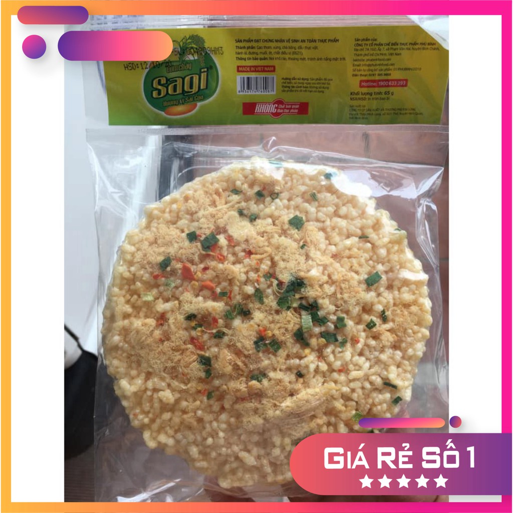 cơm cháy ruốc gói 65g