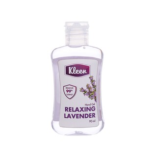 Gel rửa tay khô Kleen hương oải hương chai 90ml