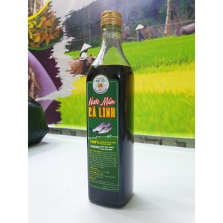 Nước mắm cá linh nguyên chất | Nước mắm cá linh non - 50k/ 1 chai 500ml - Ship toàn quốc