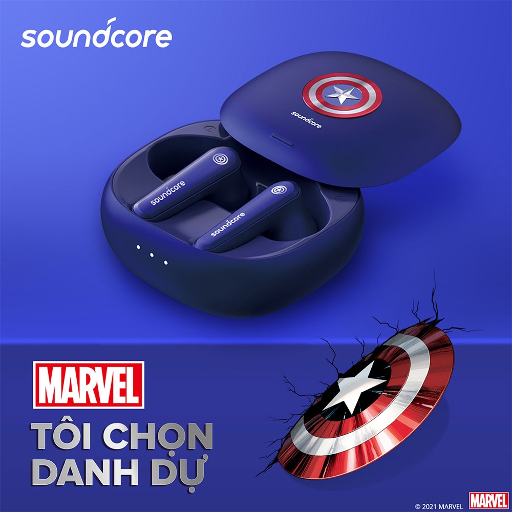 Tai nghe Bluetooth Anker Soundcore Liberty Air 2 Pro Phiên bản Marvel - A3951H