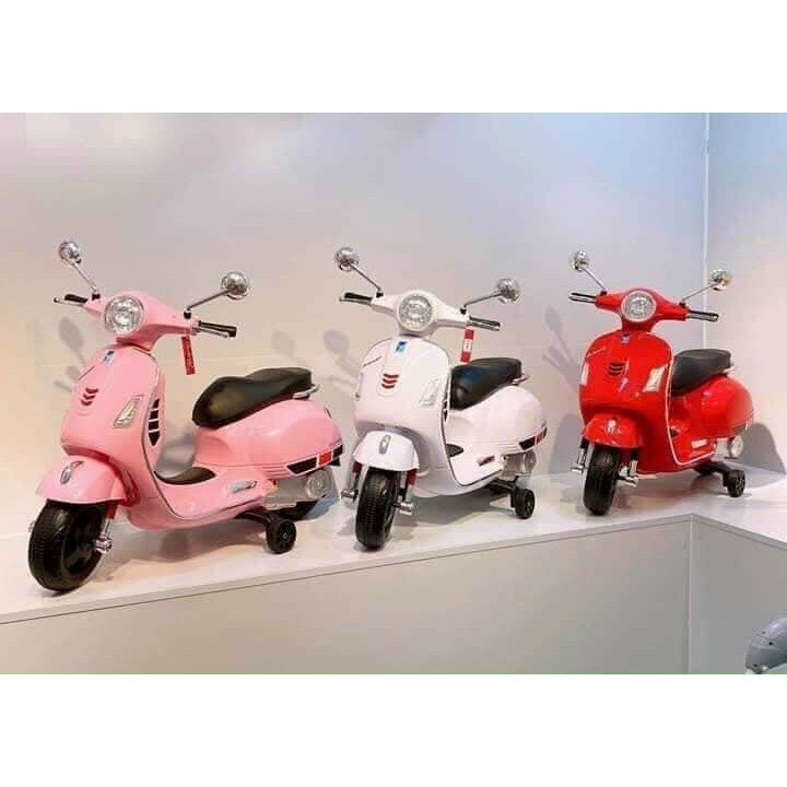 [SP CAO CẤP❤️] Xe máy vespa cho bé Xe máy điện trẻ em sử dụng chân ga cao cấp