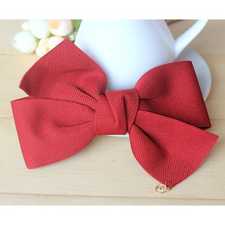 Kẹp Tóc Nơ Bản To Handmade