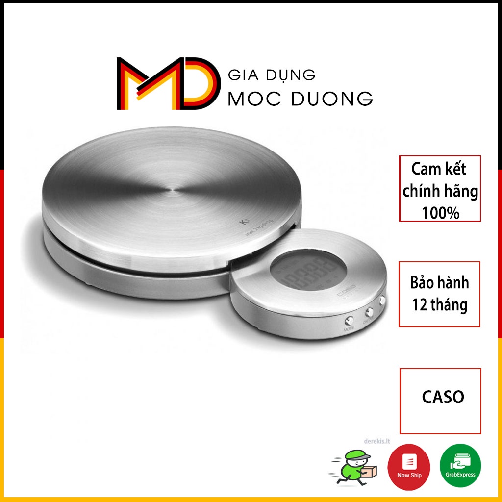 Cân thực phẩm Caso K3, hỗ trợ làm bánh chính xác [HÀNG NHẬP ĐỨC]