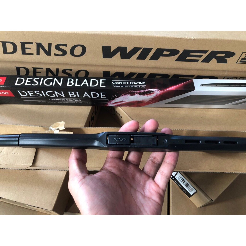 Chổi gạt mưa 3 khúc Denso Nhật Bản chính hãng cho ô tô Toyota Honda Hyundai Kia Mazda Nissan Mitsubishi Nissan Ford