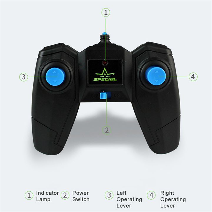 Xe nhào lộn điều khiển từ xa Stunt Car vượt mọi địa hình