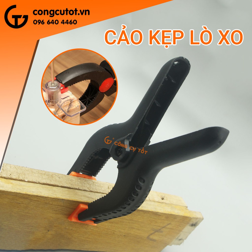 Kẹp lò xo gỗ 6&quot;