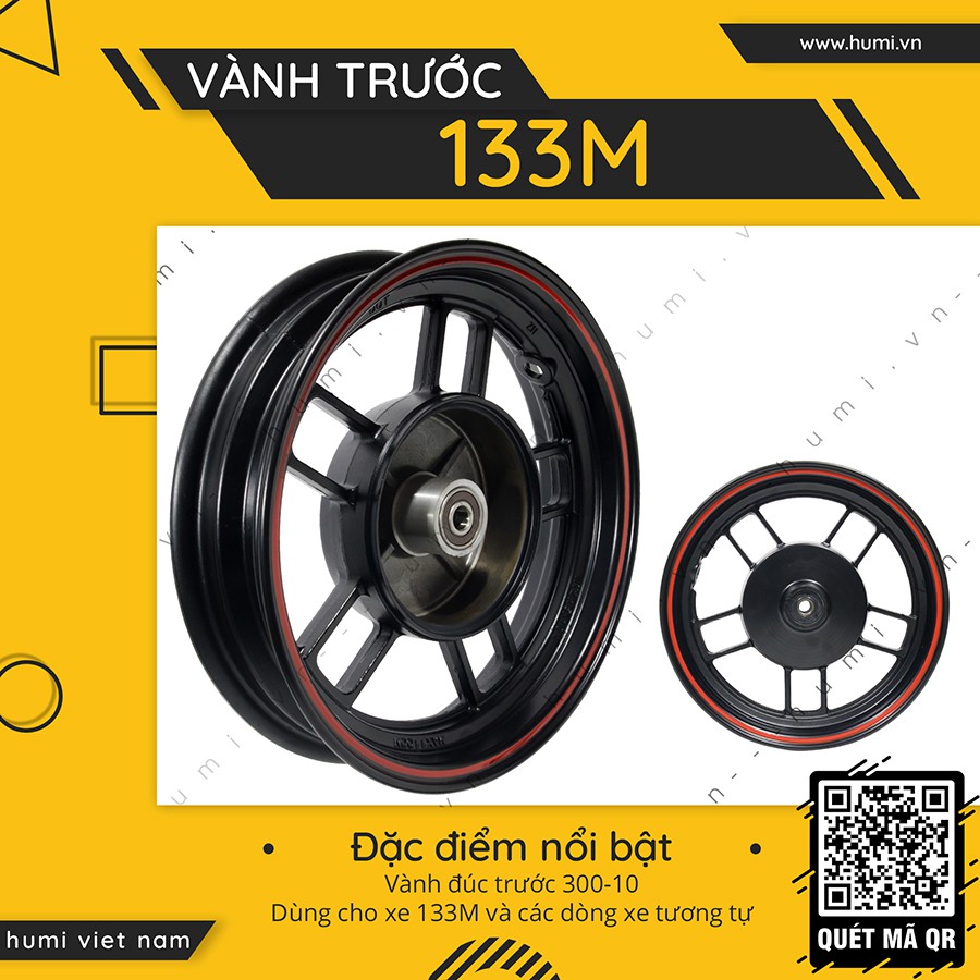 VÀNH ĐÚC TRƯỚC 133M  [ GIÁ RẺ]