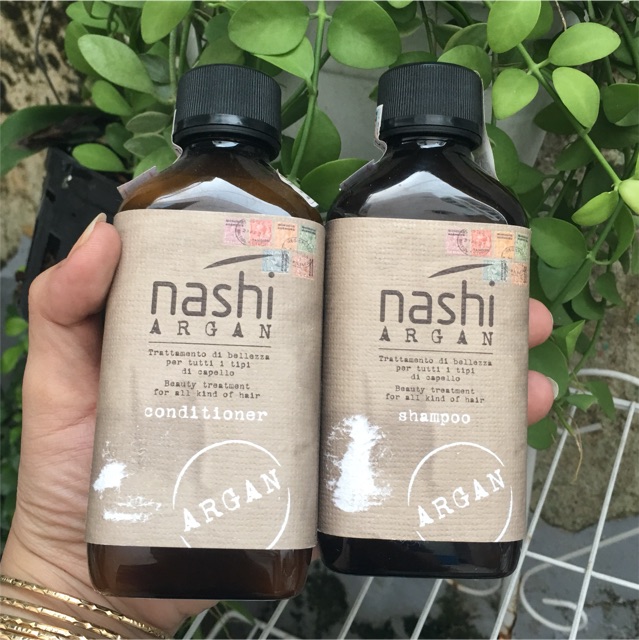 DẦU GỘI XẢ PHỤC HỒI NASHI ARGAN CHÍNH HÃNG 500ml