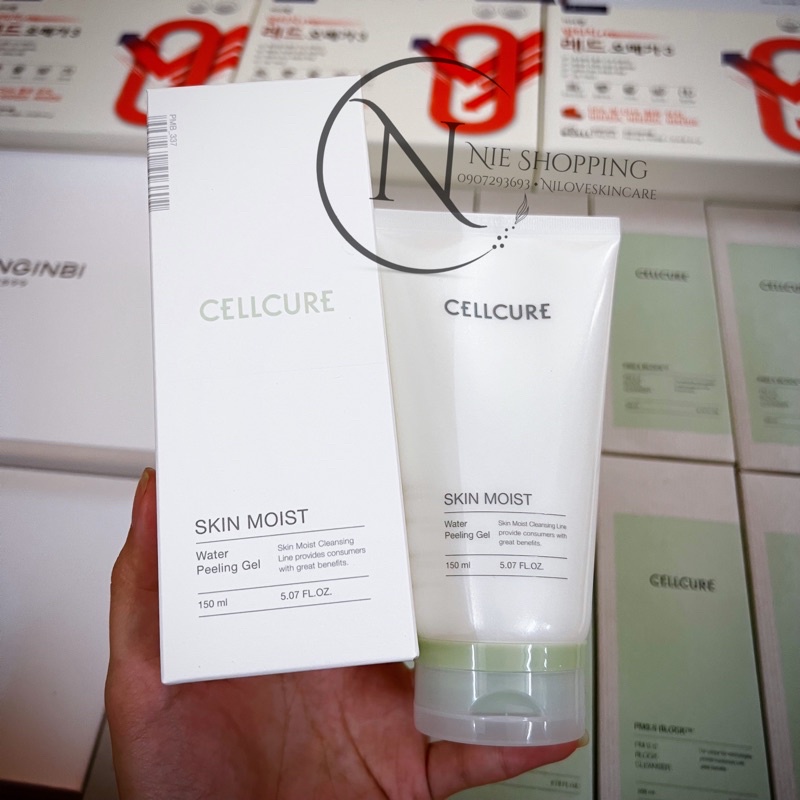 𝗖𝗘𝗟𝗟𝗖𝗨𝗥𝗘 • Tẩy da chết Skin moist cho da sạch mịn mềm mượt [Hàng chuẩn nội địa Hàn Quốc]
