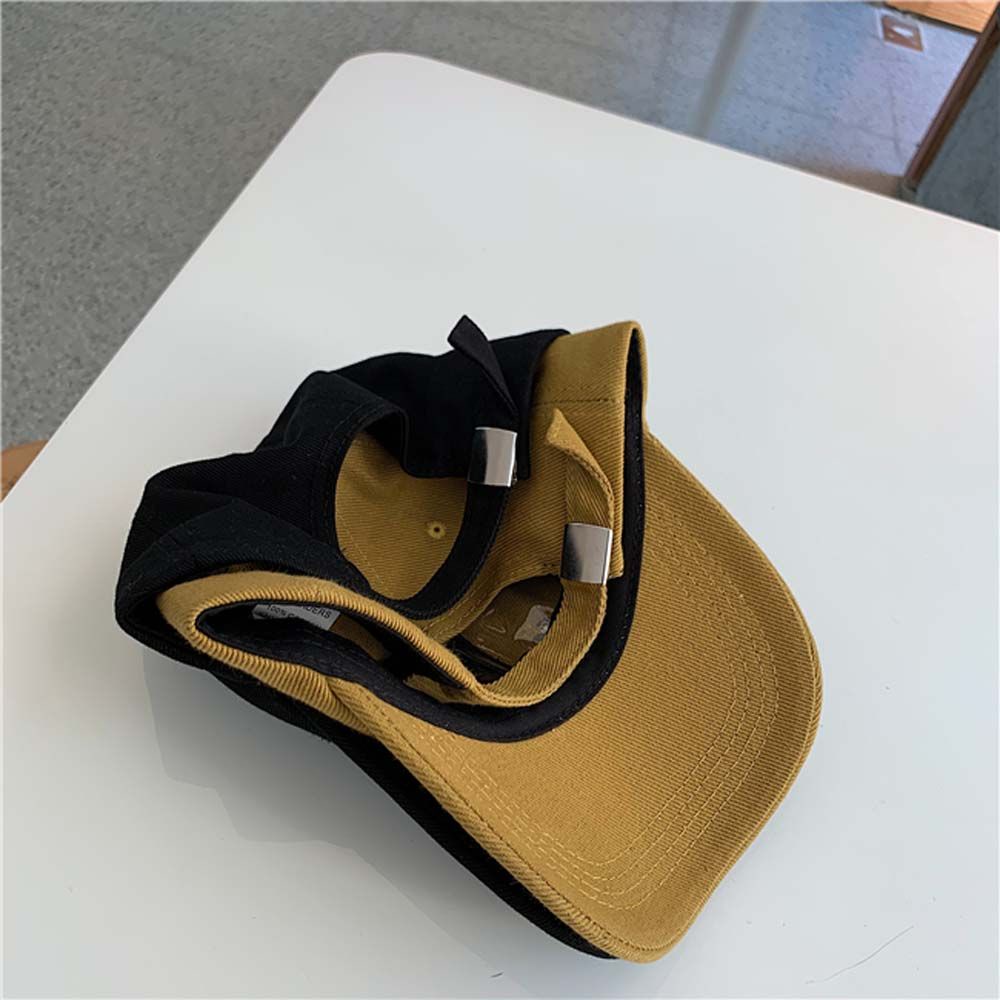 Nón lưỡi trai USNOW thêu chữ thời thượng phong cách Hàn Quốc mùa hè điều chỉnh được cho nam và nữ nhiều màu tùy chọn
