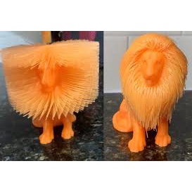Mô hình sư tử trang trí có bờm 3D