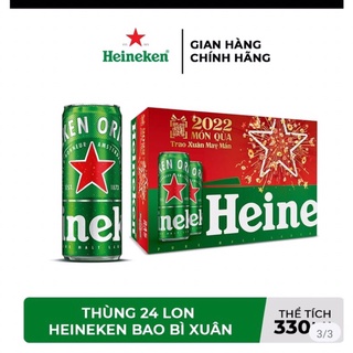 Thùng bia heniken 24 lon - bao bảo xuân